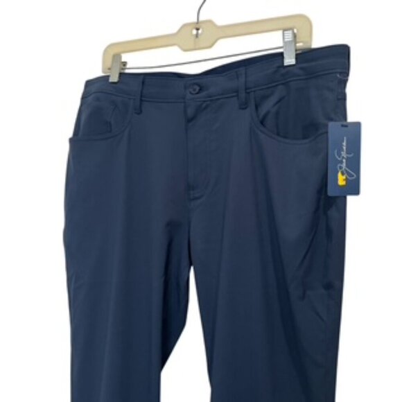 NEW Jack Nicklaus Blue Golf Pants UPF 50 Stretch Men’s Size‎ 34 X 32 NWT - Picture 5 of 11